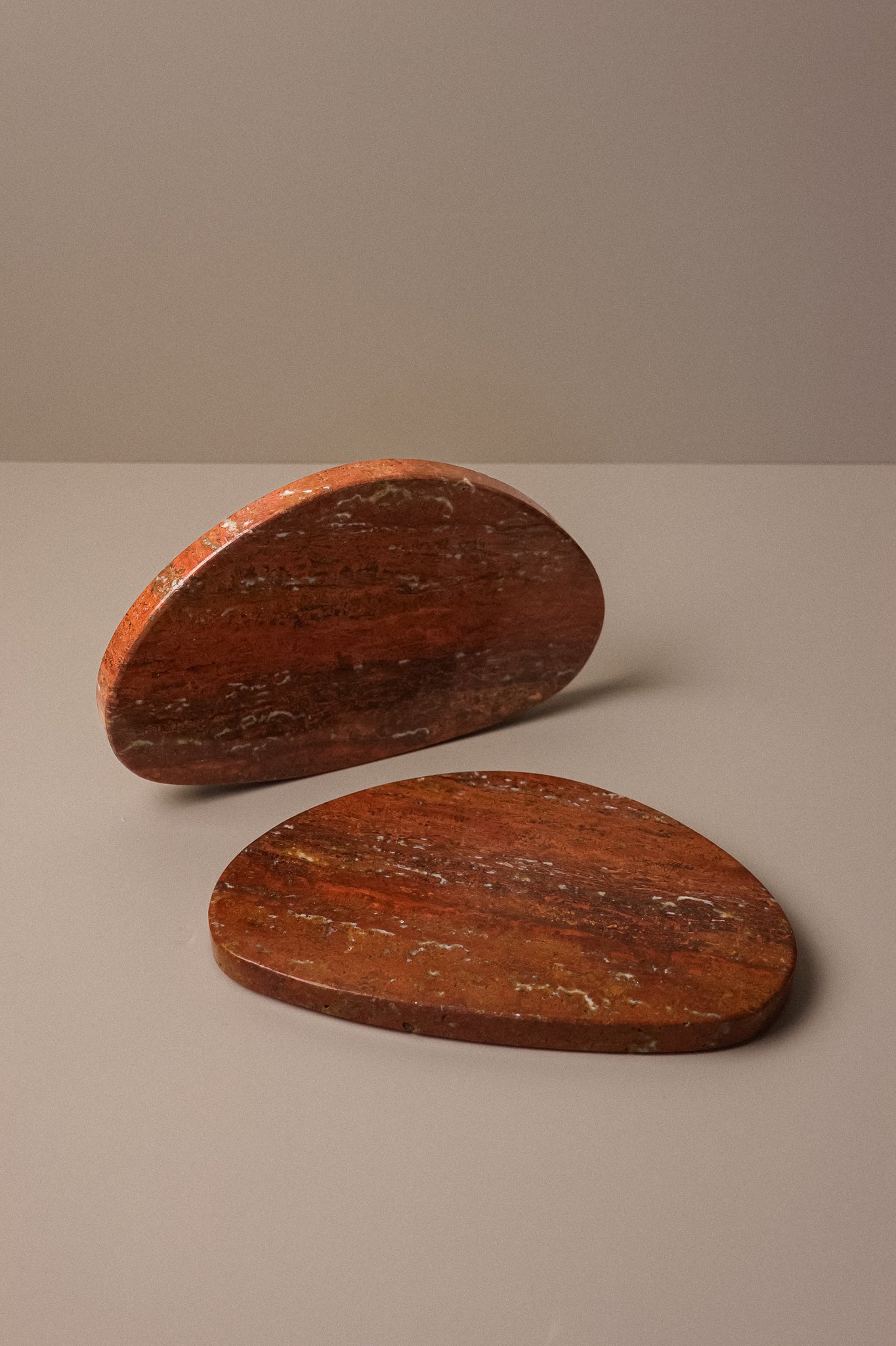 Rosso Travertine Tray