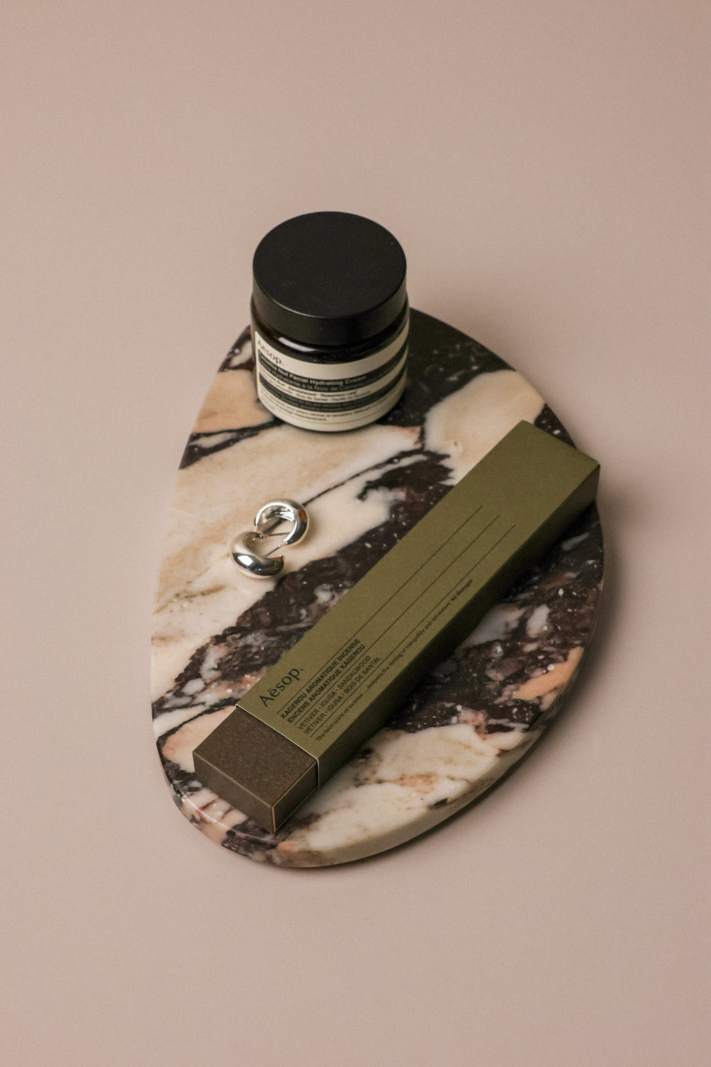 Calacatta Viola Marble Tray - Small