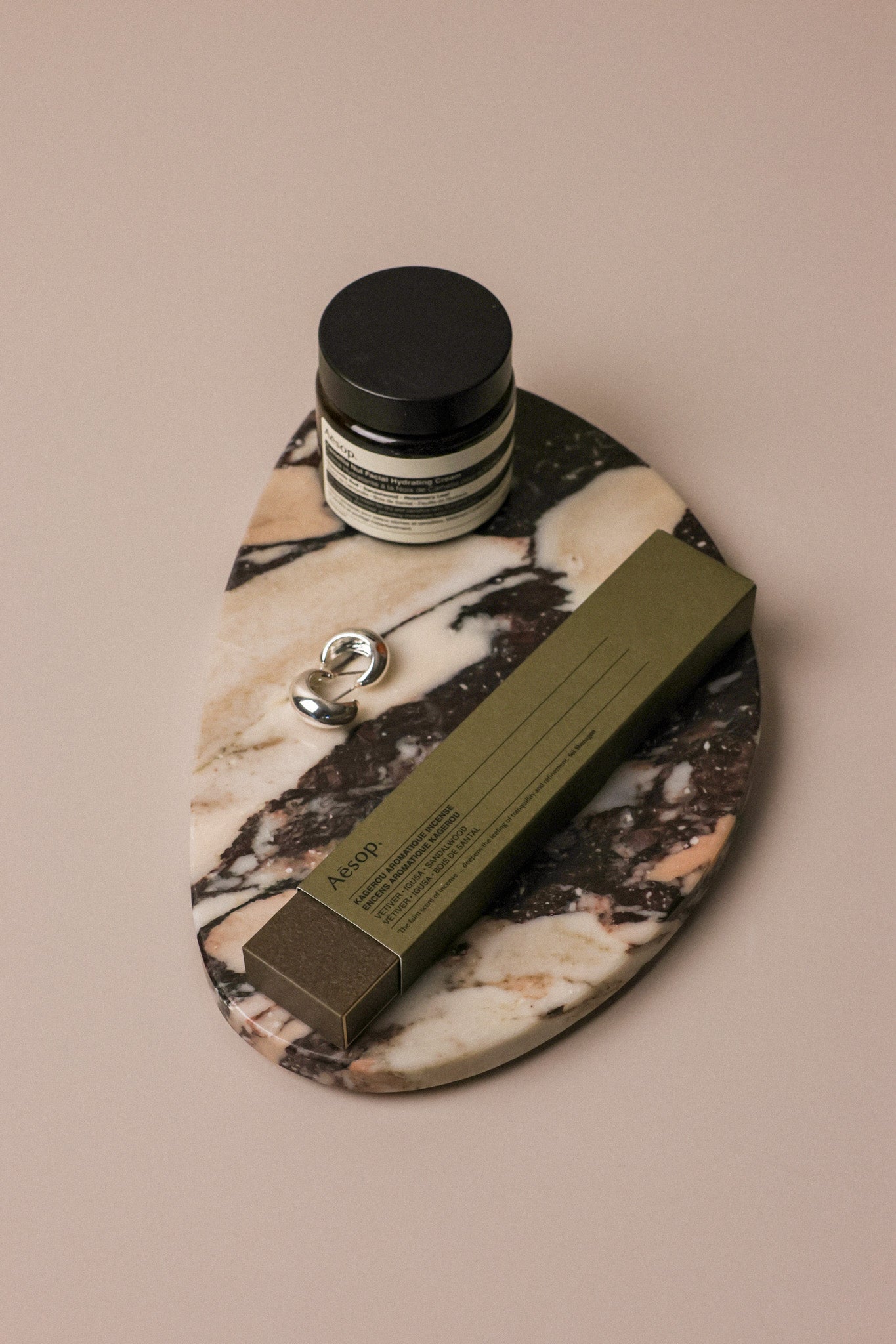 Calacatta Viola Marble Tray - Small